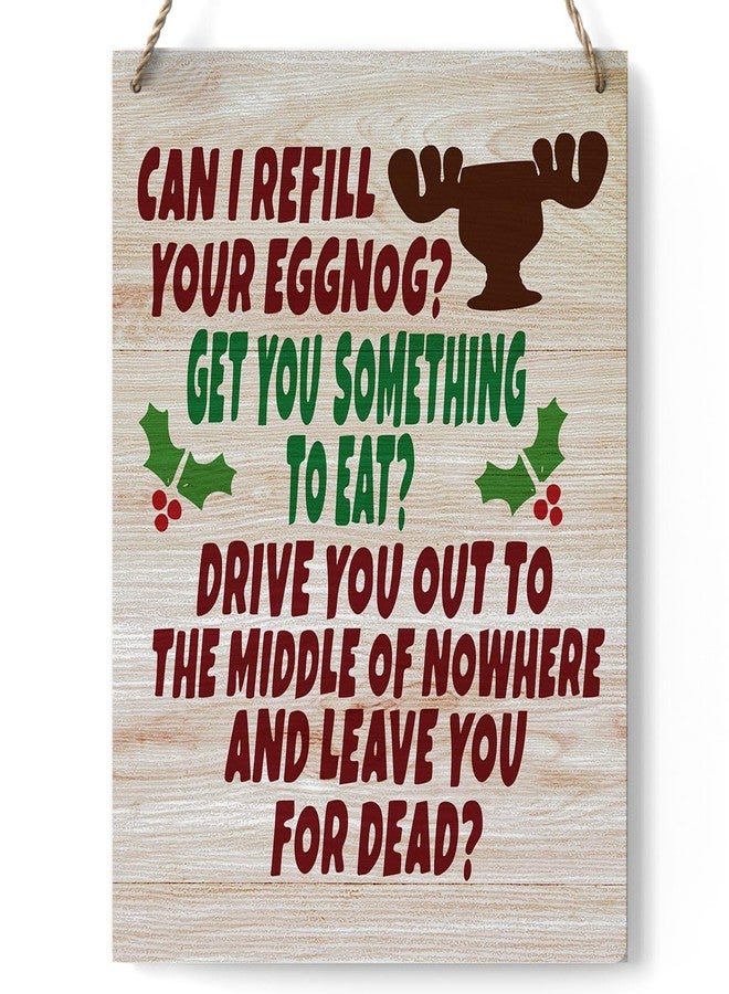 FREHVN National Lampoon's Christmas Vacation Movie Decor Xmas Holiday Decorations Xmas Holiday Decor Funny Merry Christmas Sign 8 x 10 inches - Image 1